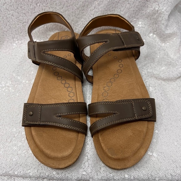 Khombu Sandals Solace Ava Sport outdoor comfort footbed - Picture 7 of 13